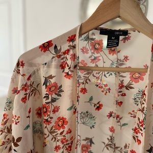 Floral Kimono Top
